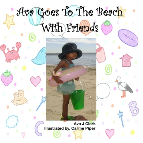 Ava Goes To The Beach with Friends