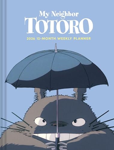 Studio Ghibli My Neighbor Totoro 2026 12-Month Weekly Planner