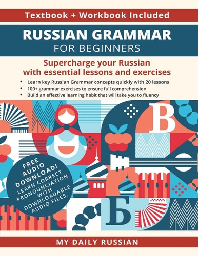 Russian Grammar for Beginners Textbook...