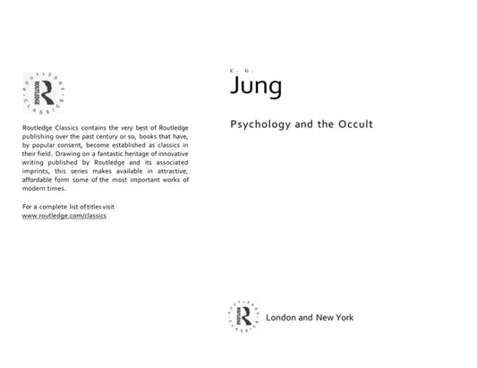 Psychology and the Occult