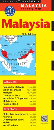 Malaysia Travel Map Eighth Edition...