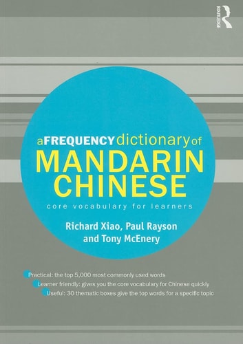 Frequency Dictionary of Mandarin...