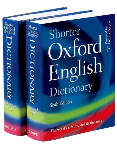 Shorter Oxford English Dictionary...