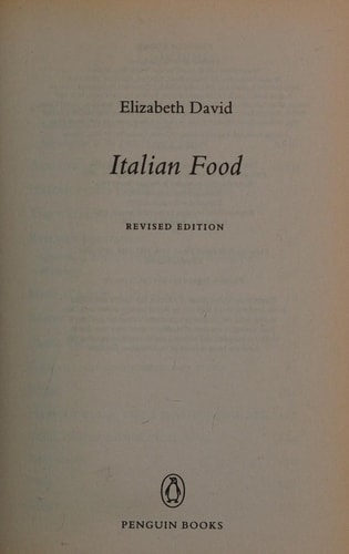 Italian Food