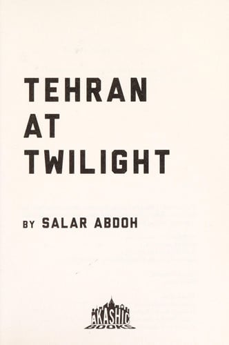 Tehran at Twilight