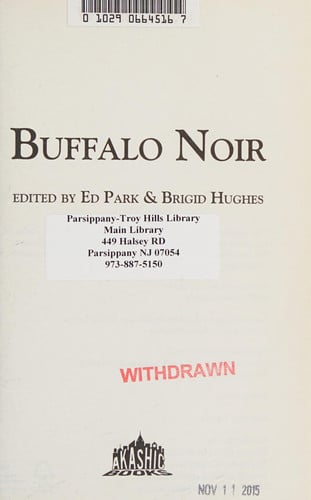 Buffalo Noir