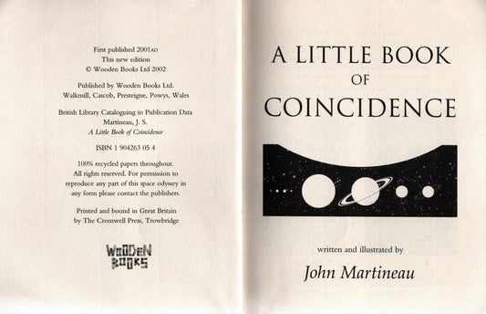 A Little Book of Coincidence: In the Solar System (Wooden Books)