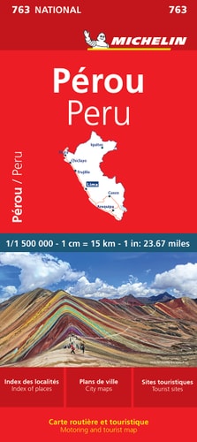 Peru - Michelin National Map 763...