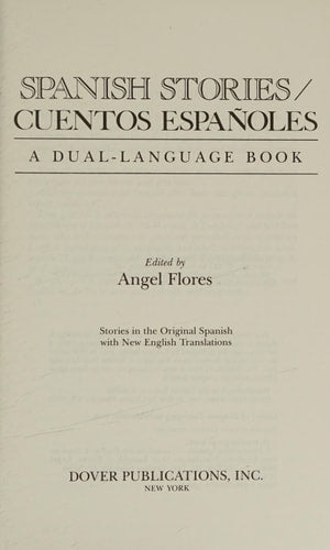 Spanish Stories / Cuentos Espanoles...