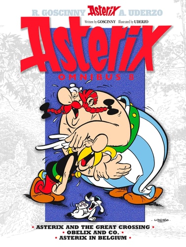 Asterix Omnibus #8: Collecting Asterix and the Great Crossing, Obelix and Co, Asterix in Belgium (8)
