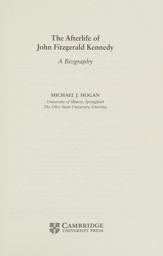 The Afterlife of John Fitzgerald...