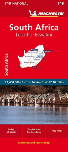 South Africa - National Map 748...