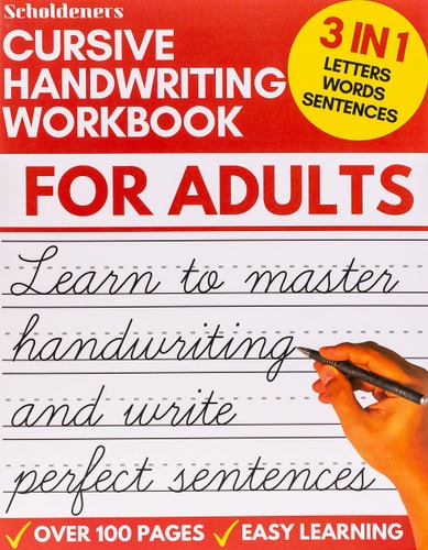 Cursive Handwriting Workbook for...