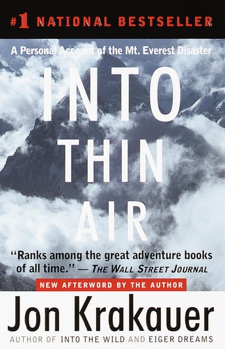 Random House INTO Thin AIR Paperback