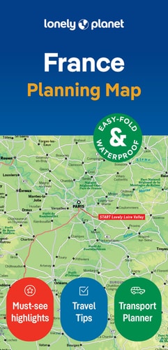 Lonely Planet France Planning Map...