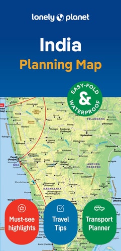 Lonely Planet India Planning Map...