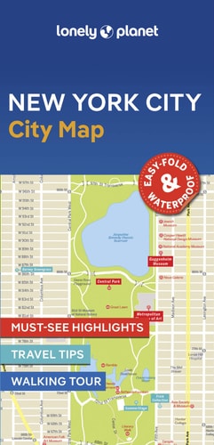Lonely Planet New York City Map...