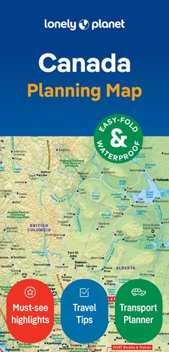 Lonely Planet Canada Planning Map...
