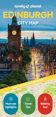 Lonely Planet Edinburgh City Map...