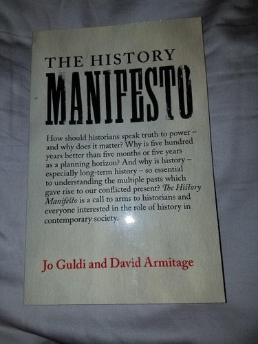 The History Manifesto