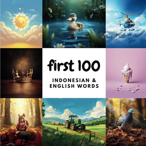 First 100 Indonesian & English Words...