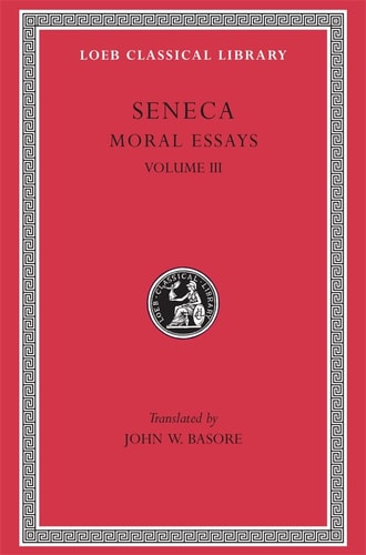 Moral Essays, Volume III