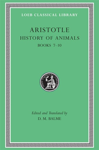History of Animals, Volume III