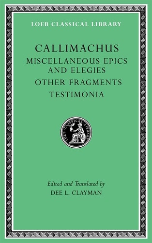Miscellaneous Epics and Elegies....