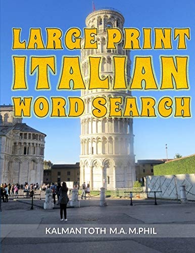 Large Print Italian Word Search...