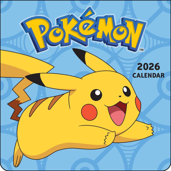 2026 Pokemon Mini Wall Calendar