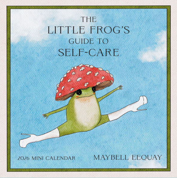 2026 Little Frog's Guide to Self-Care Mini Wall Calendar