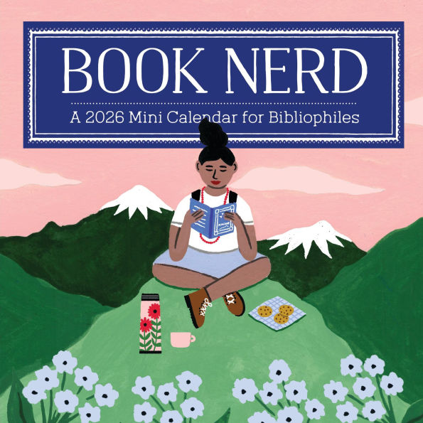2026 Book Nerd Mini Wall Calendar