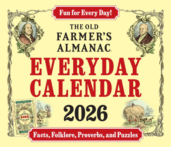 The 2026 Old Farmer's Almanac Everyday Box Calendar