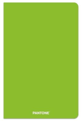 Pantone Official Green 5.25 X 8.25 Inch Lined Compact Journal Non-Dated