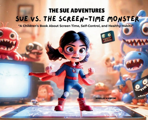 Sue Vs. The Screen Time Monster: A Children's Book About Screen Time, Self Control, and Healthy Habits. (The Sue Adventures #3)
