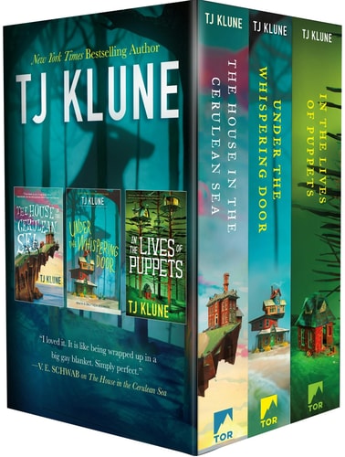 Tj Klune Trade Paperback Collection The House in the Cerulean Sea, Under the Whispering Door, and in the Lives of Puppets