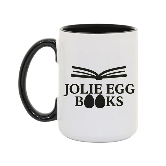 Jolie Eggs Books 15oz. Mugs