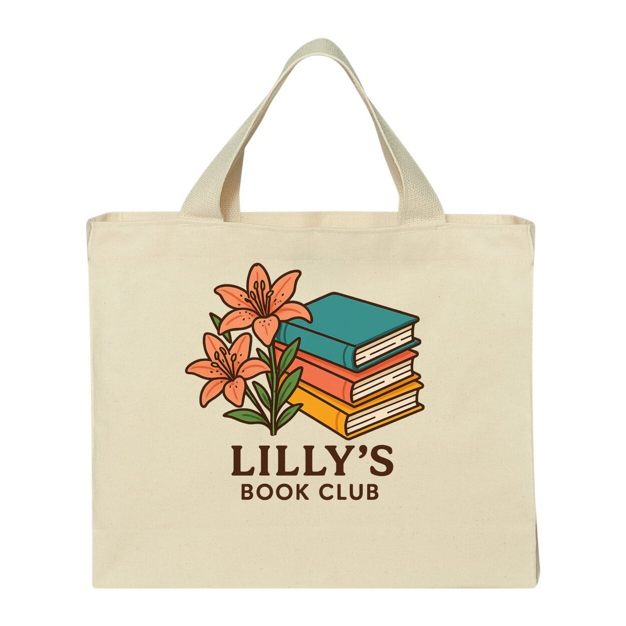 Lilly's Book Club Tote